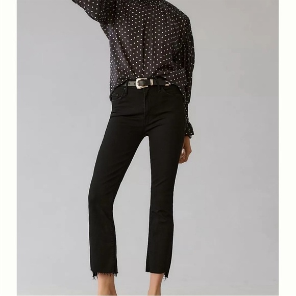 MOTHER The Insider Crop Step Fray Not Guilty Size 24 - Picture 1 of 16